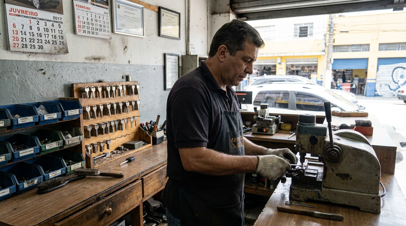 Confecção de Chave Automotiva perto de mim em Sorocaba‑SP