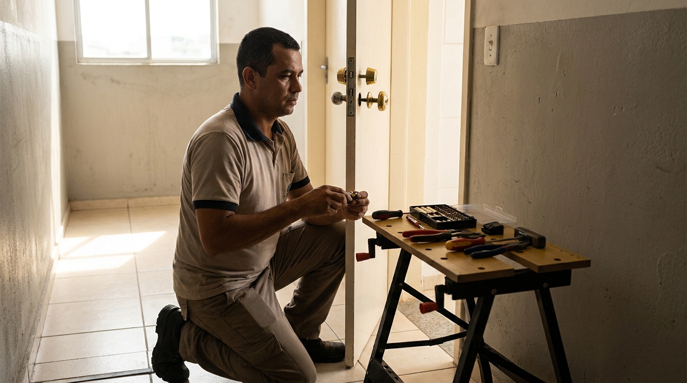 Troca de Segredo Residencial profissional em Sorocaba‑SP